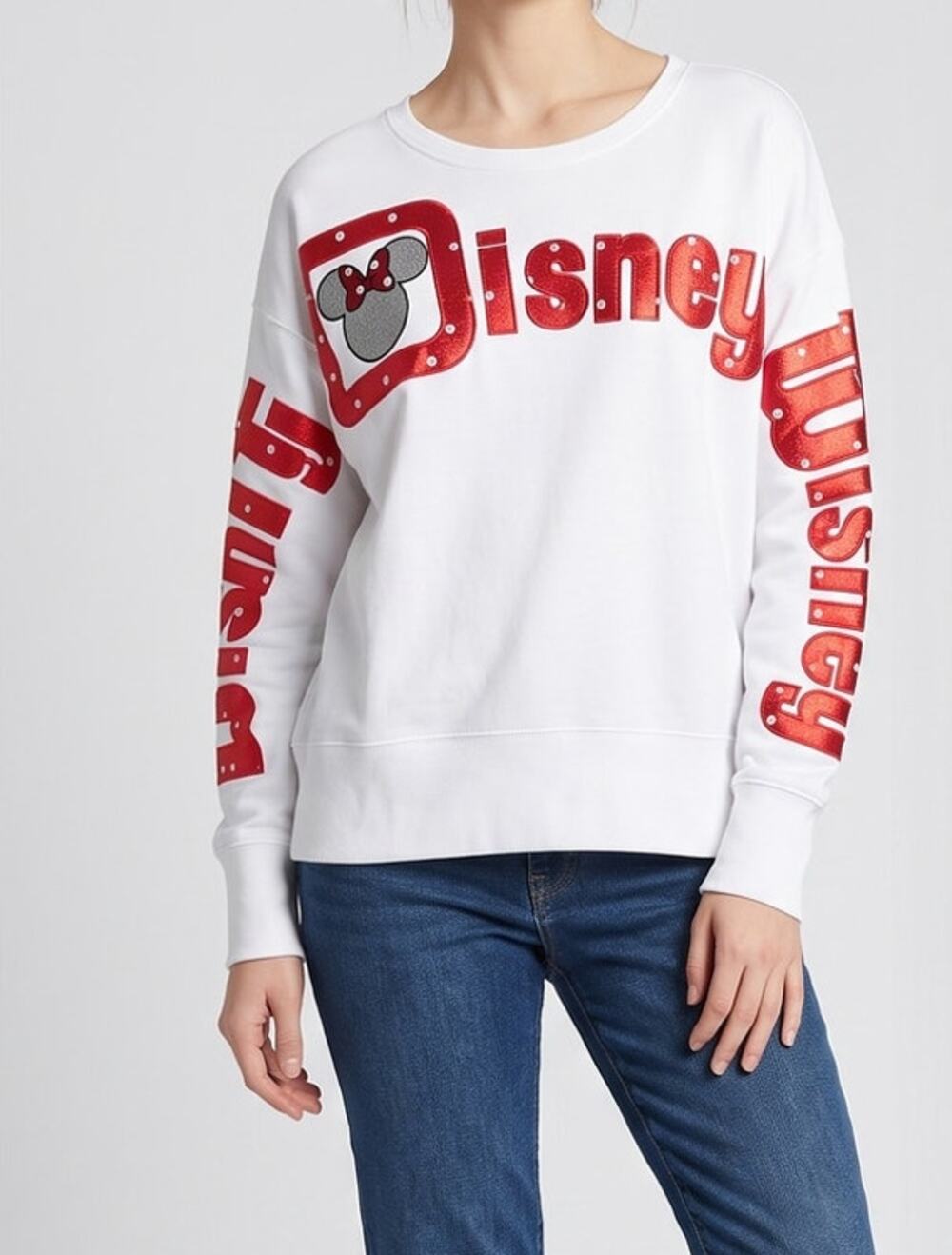 Disney Women's Pullover Medium Shirt Minnie Mouse Walt Disney World